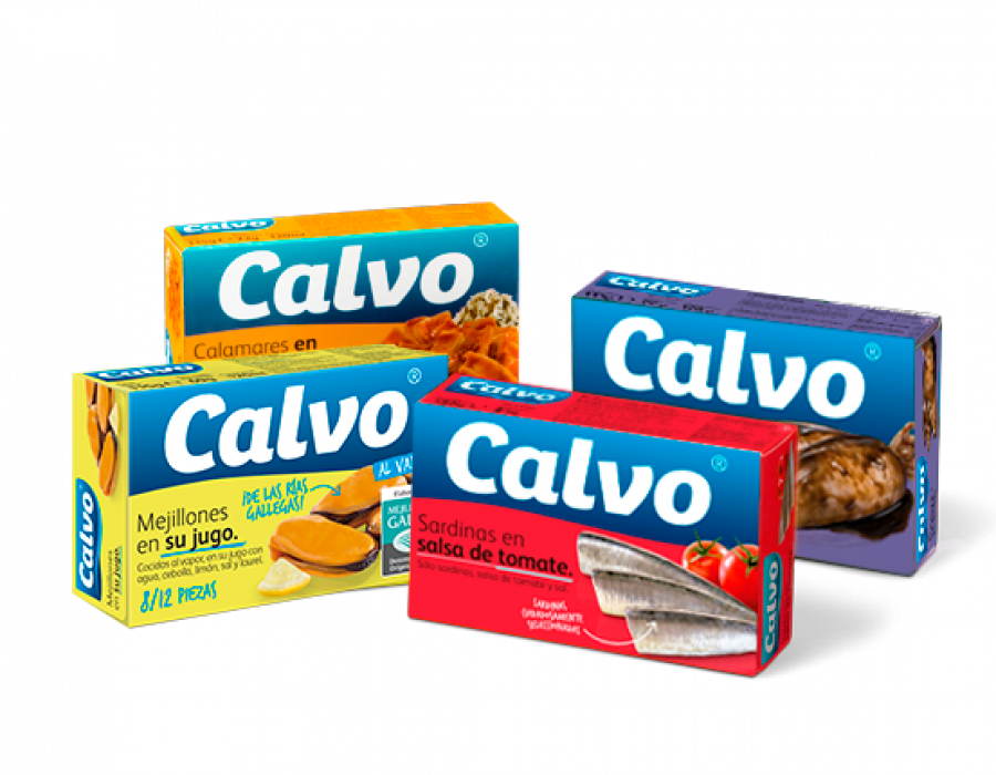 Calvo mantiene el volumen de producto elaborado vendido y refuerza su posición de liderazgo en América y en España donde aumenta casi un punto su cuota de mercado en mejillón y atún