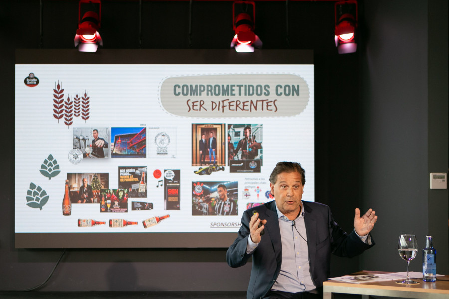 Encuentro con los medios celebrado anualmente por Hijos de Rivera, en el que se exponen resultados, así como próximas hojas de ruta de la compañía. En la foto: Ignacio Rivera.
