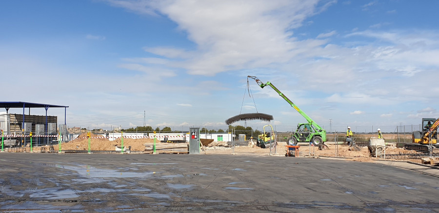 Las obras se iniciaron en abril y está previsto que finalicen en junio.