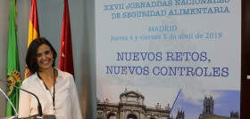 Aqualife en las XXVII Jornadas Nacionales de Seguridad Alimentaria organizadas por la Asociación de Veterinarios Especialistas en Seguridad Alimentaria (AVESA). En la foto: Inmaculada Rodríguez.