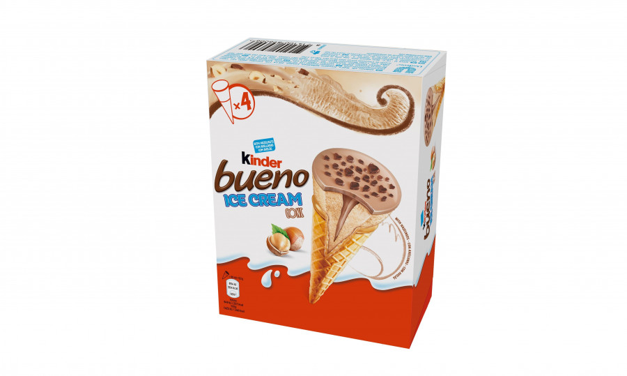 Nuevos packs múltiples de cuatro unidades de 'Kinder Bueno Ice Cream Cone'