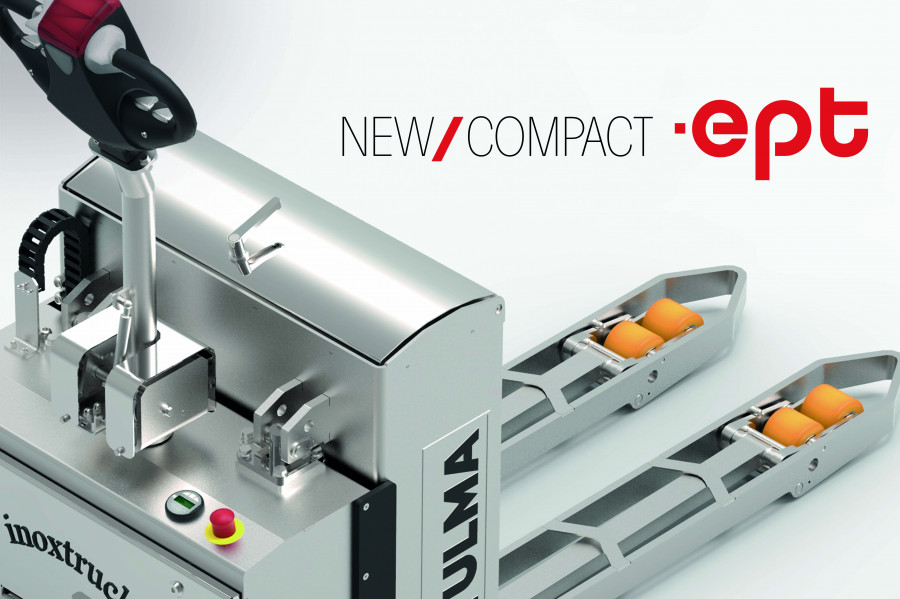 ULMA lanza al mercado 'Compact EPT', su nueva solución compacta y alimentada con baterías de Ion-Litio.