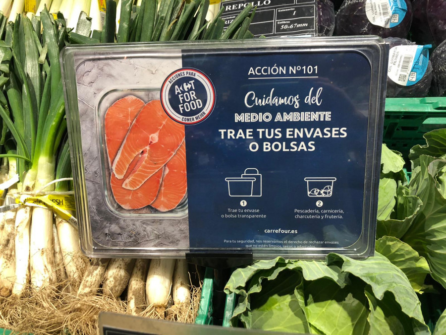 La medida, denominada #Reutiliza, corresponde a la acción 101 del programa Act for Food.
