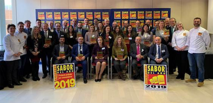 En la sede de Ainia, en Valencia, se han entregado los sellos Sabor del Año 2019 para productos del retail y Sabor del Año Reatauración 2019.