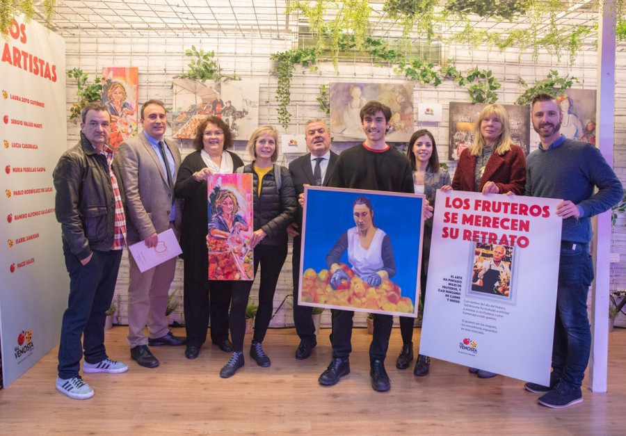 La presentación de esta jornada ha servido para poner cara a sus protagonistas mediante la exposición Fruteros en el Arte.