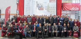El equipo de la delegación Linde Barcelona.