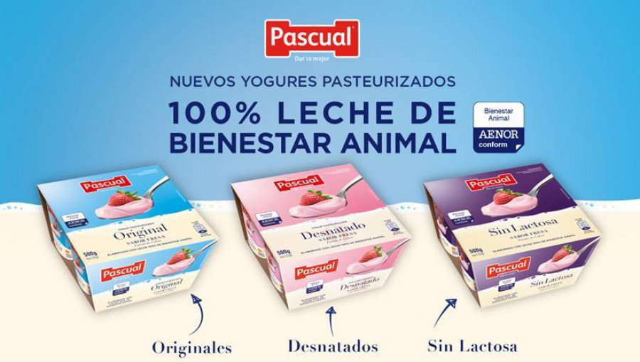 La marca lanza también dos variedades sin lactosa para completar su oferta: natural azucarado y fresa, dos de los sabores más demandados.