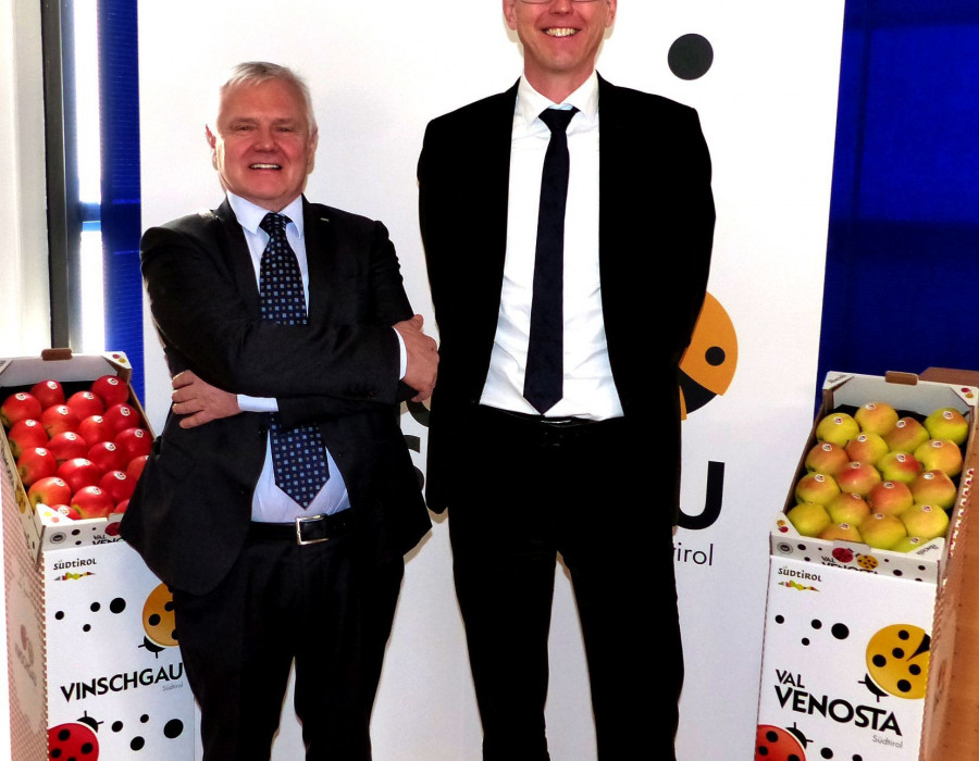 Josef Wielander y Martin Pinzger, en la foto.