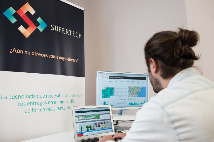 Supertech ha desarrollado una herramienta tecnológica que permite a los retailers entregar los pedidos en solo una hora, además de gestionar todas las operaciones de e-commerce de manera automática