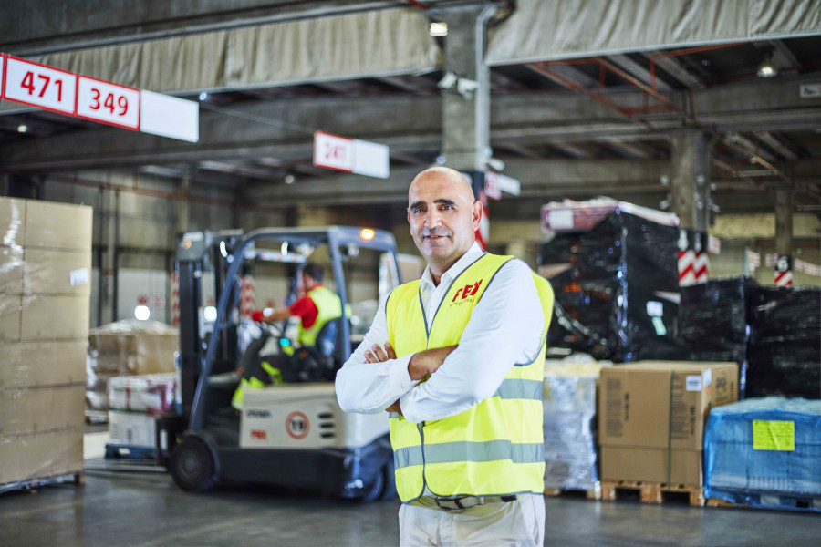 El supervisor de Calidad de Palibex, José Andrés Girao Zabaleta.