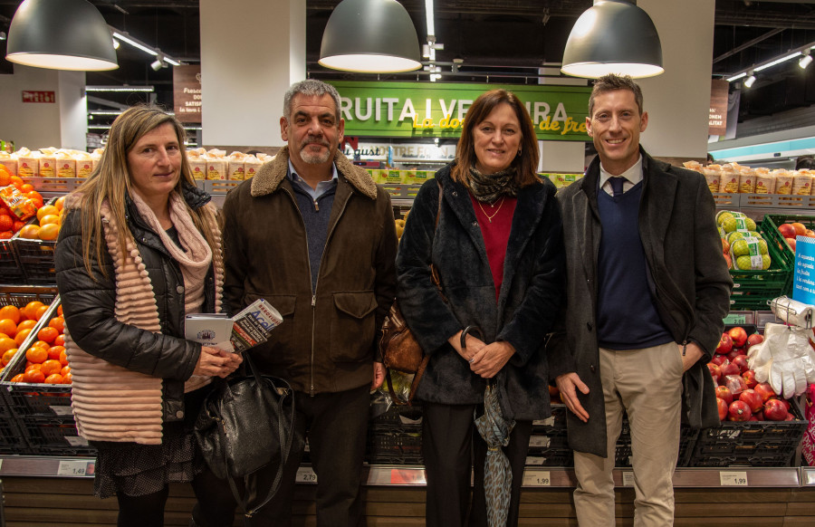 Al acto inaugural han asistido Alexandre Pagès, responsable de Expansión de Aldi; la subdirectora general de Comerç de la Generalitat de Catalunya, Montserrat Gallardo y representantes del Eix Come