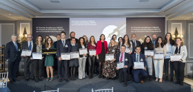 Foto de grupo de los premiados en esta edición.