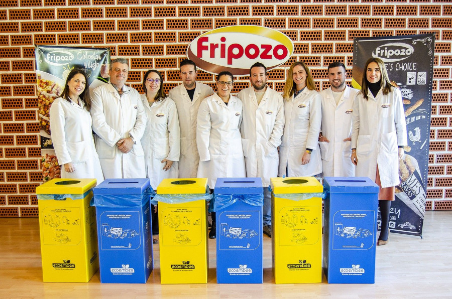 Fripozo colabora con Ecoembes en la recogida selectiva de envases de papel-cartón, plástico, latas y briks.