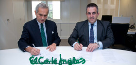 En la imagen, Rodrigo Cipriani Foresio, director de Alibaba Group para el sur de Europa, y Víctor del Pozo, consejero delegado de El Corte Inglés.