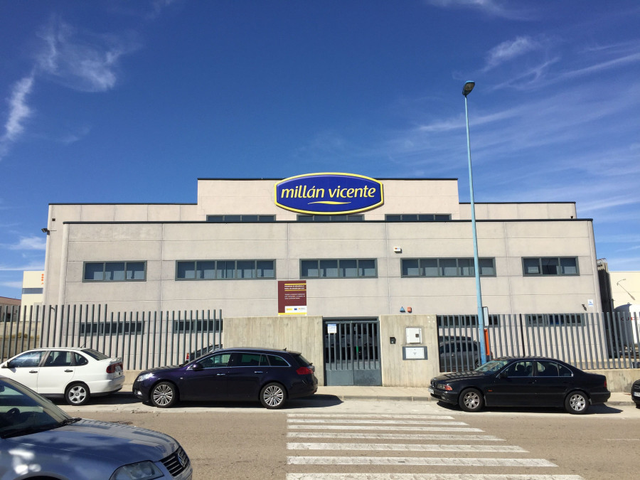 En la imagen, la sede de la empresa Millán Vicente, adquirida por la compañía holandesa Royal FrieslandCampina.