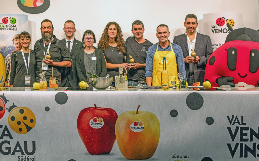 La Asociación de Cooperativas Hortofrutícolas de Val Venosta entregó los Premios Golden Gold a las mejores fruterías del país, en el marco de Fruit Attraction.