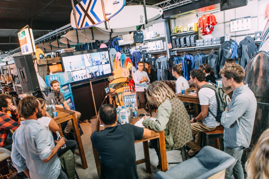 La bebida se ha lanzado en Francia en el marco del campeonato mundial de surf “Quiksilver Pro France”.
