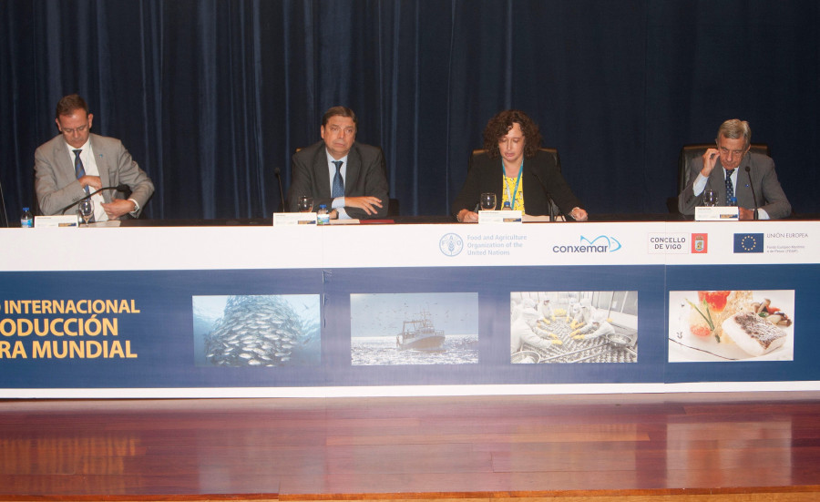 El Ministro de Pesca, Luis Planas, clausuró el Congreso, que contó con la presencia de máximas autoridades pesqueras de siete países y 350 asistentes.
