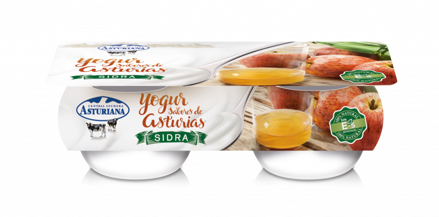 Sidra, arroz con leche y casadiella, nuevos sabores de Central Lechera Asturiana, para saborear Asturias a cucharadas.