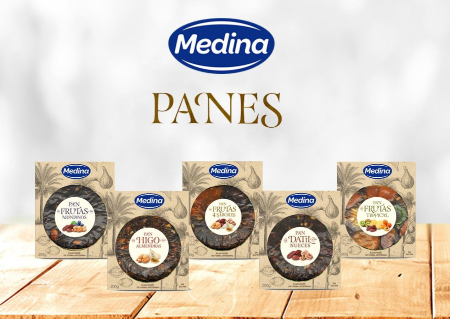 Entre sus novedades, Aperitivos Medina amplía su portfolio de panes, que incluye nuevos ingredientes, como arándanos y frutas tropicales.