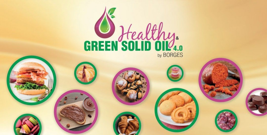 La gama de productos Healthy & Green Solid Oil 4.0 se elabora a base de aceites vegetales insaturados y es adecuada para todos los sectores de la industria alimentaria.