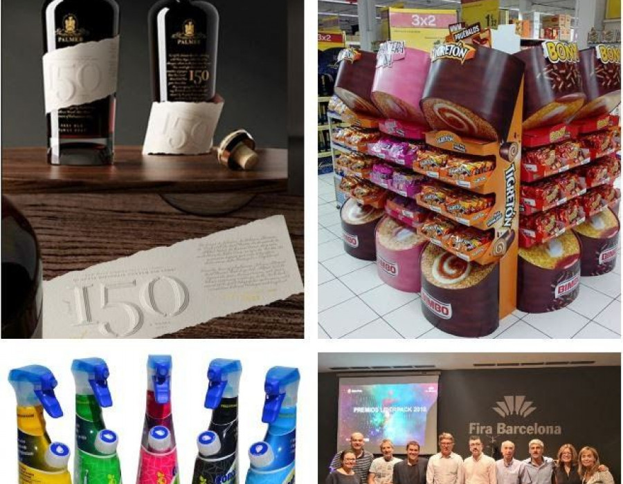 Un total de 25 trabajos de envase, embalaje y Publicidad en el Lugar de Venta (PLV) y un proyecto de diseño joven de packaging conforman la lista de ganadores de los Premios Liderpack 2018.