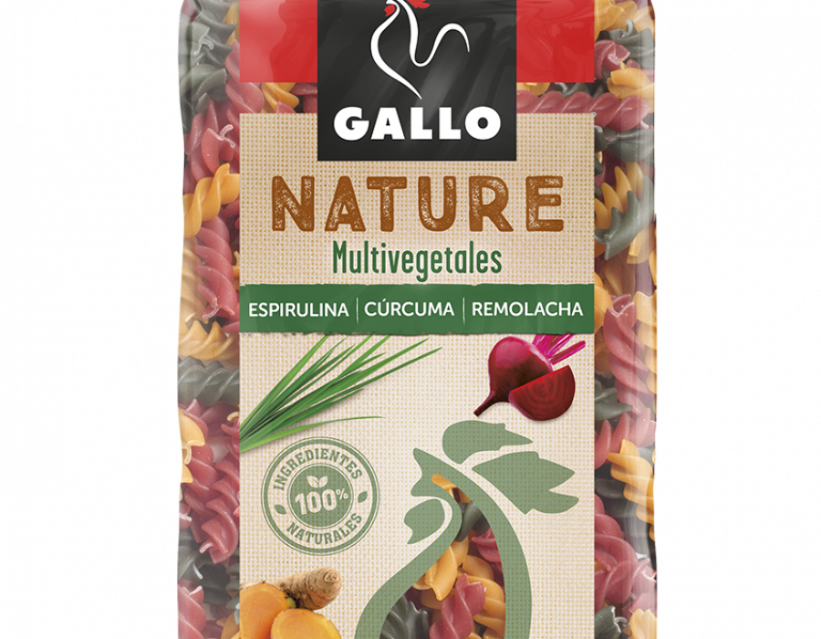 Una de las tres nuevas variedades: Plumas Multivegetales, con kale, espirulina y zanahoria.
