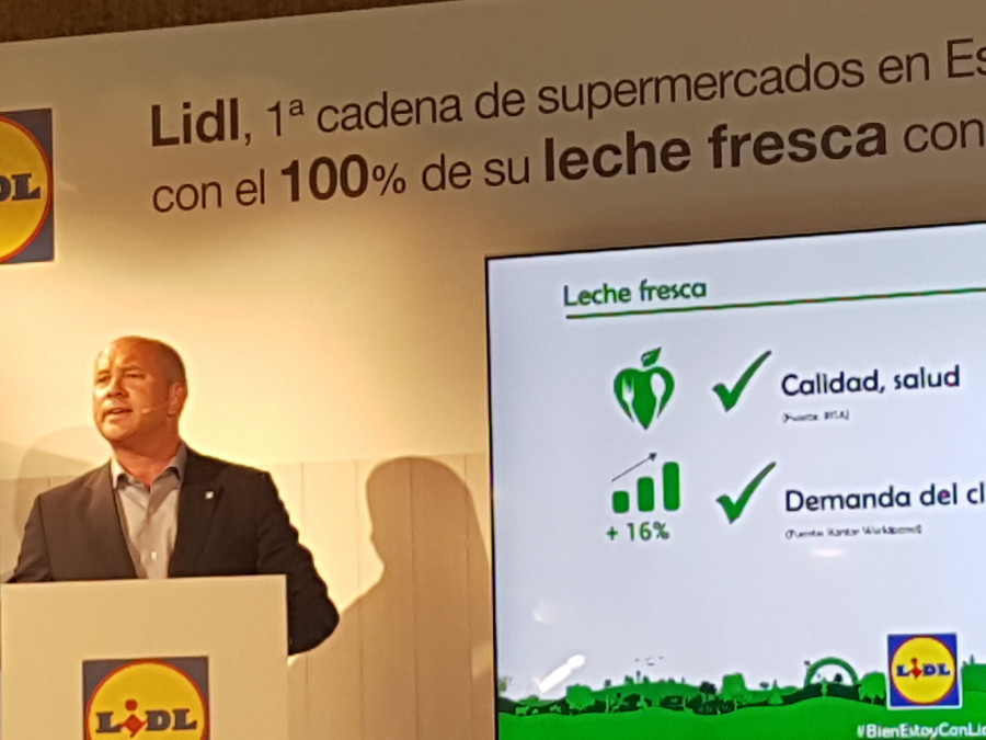 Miguel Paradela, director general de compras de Lidl España.