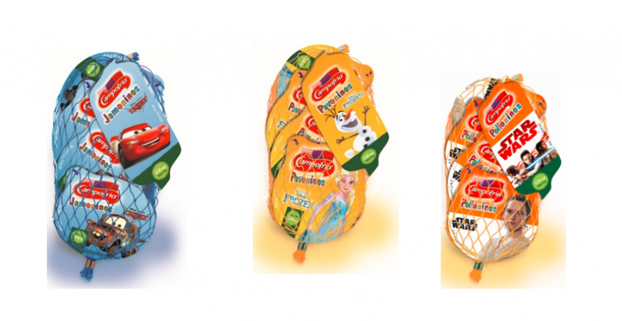 Los snacks cocidos de Campofrío renuevan su imagen y estrenan una nueva referencia de pollo.
