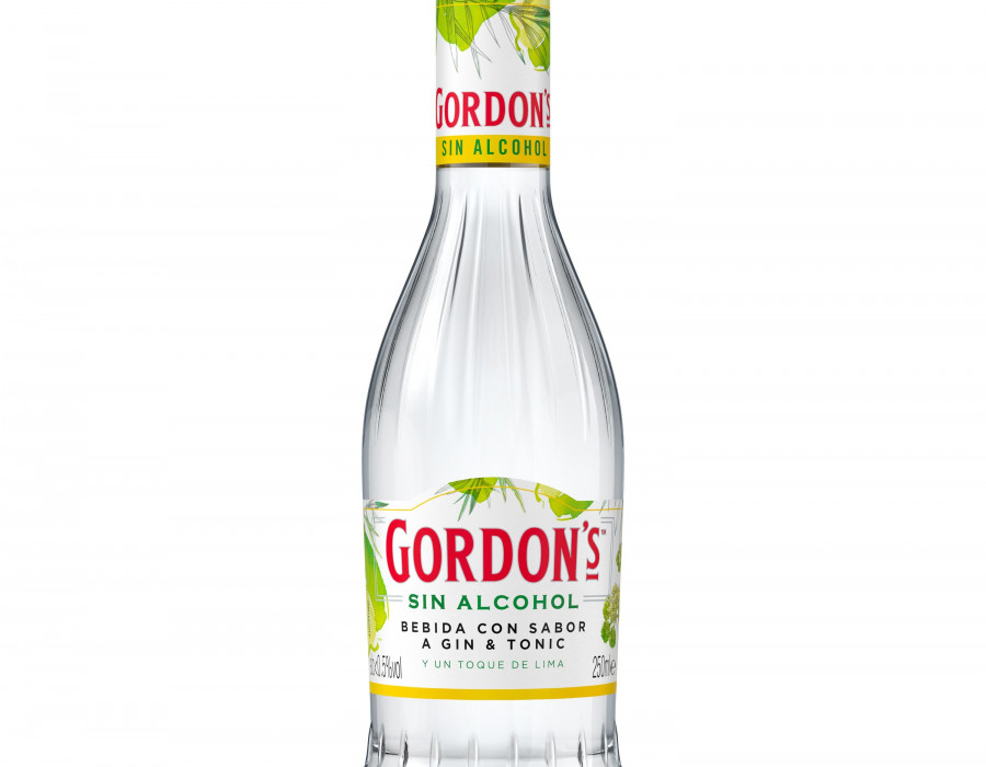Gordon’s Sin combina los botánicos de la ginebra original y la tónica, con menos de un 0,5% de alcohol por volumen.