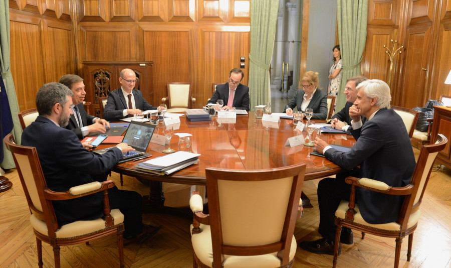 Momento de la reunión entre Fiab y el Mapa.