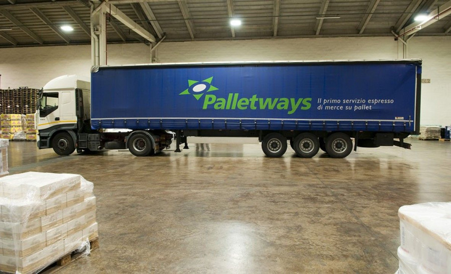 Hub de Palletways en Verona.