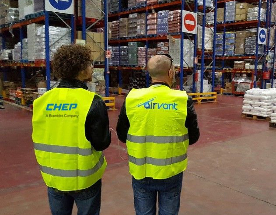 El proyecto impulsado por Chep y Arivant empleará la última tecnología en drones para el control de activos en la cadena de suministro.