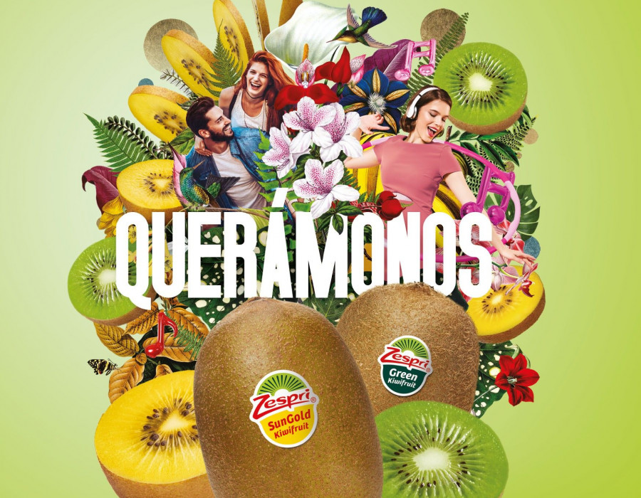 Durante la promoción de los mercados mayoristas, Zespri hará entrega a fruteros de diversos materiales para decorar sus tiendas.
