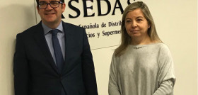 Ignacio García Magarzo, director general de Asedas; junto a  María Puelles, directora del estudio.