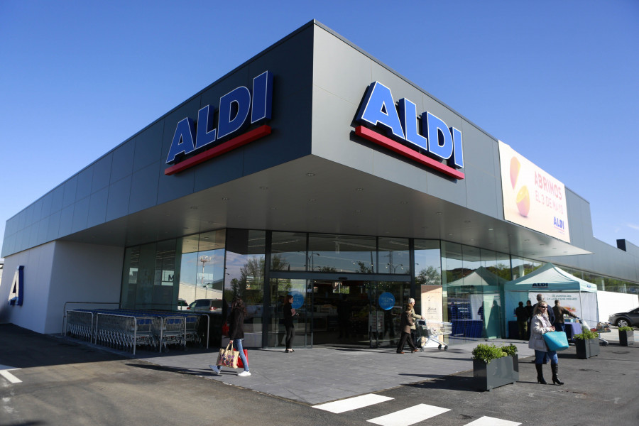 En la imagen, el nuevo supermercado Aldi en Móstoles (Madrid).