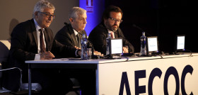 En la imagen, un instante de la celebración de la Asamblea General de Aecoc en Barcelona.