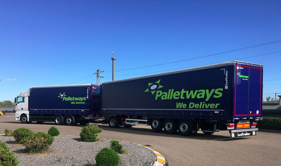 Palletways Iberia ha reforzado sus tránsitos entre Zaragoza y Madrid con la puesta en marcha de un vehículo con configuración euromodular.