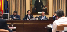 Durante su comparecencia, el director general de Fiab, Mauricio García de Quevedo, defendió la Unidad de Mercado y demandó contundencia con Estados Unidos y su política arancelaria.