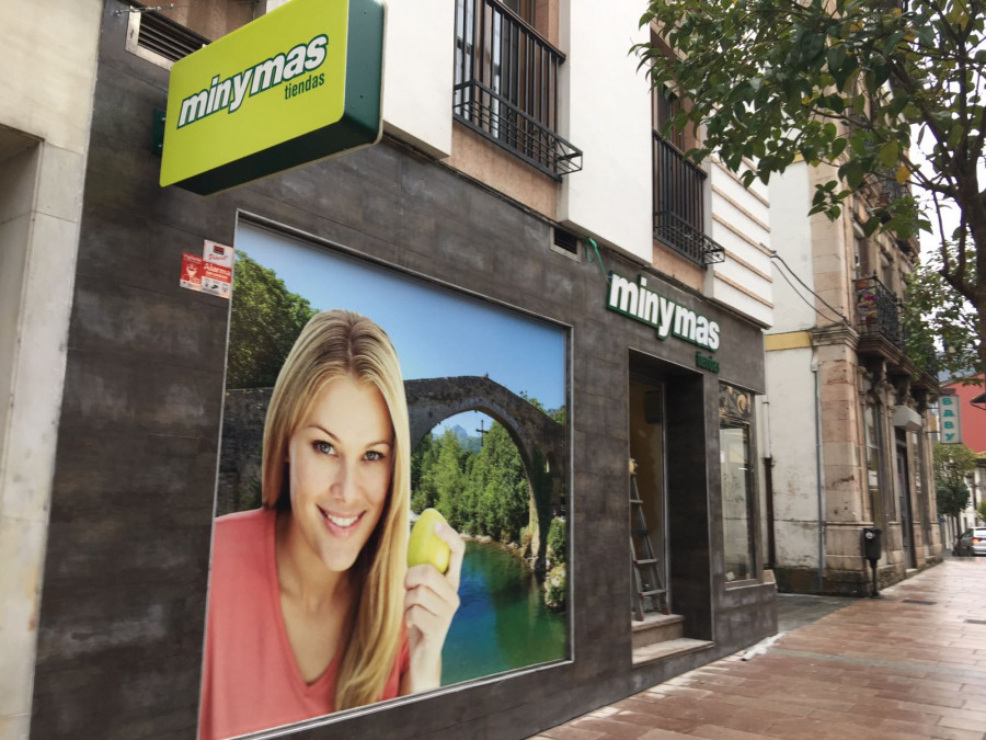 En la imagen, el nuevo establecimiento minymas en Cangas de Onís (Asturias).