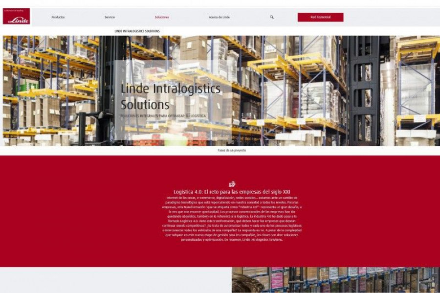 Las nuevas webs corporativas de Linde Material Handling Ibérica en España y Portugal se visualizan perfectamente en ordenadores y todo tipo de dispositivos móviles.
