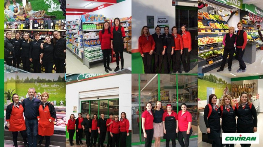Covirán apuesta por el emprendimiento en igualdad y más del 50% de sus supermercados están gestionados por mujeres.