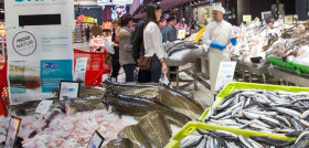 Eroski ha arrancado en febrero la campaña de bacalao Skrei con el sello azul 