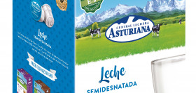 Central Lechera asturiana presenta la primera cápsula de Leche Semidesnatada, para los que quieren un vaso de leche sola, sin añadidos o para los que prefieren hacer sus propias combinaciones.