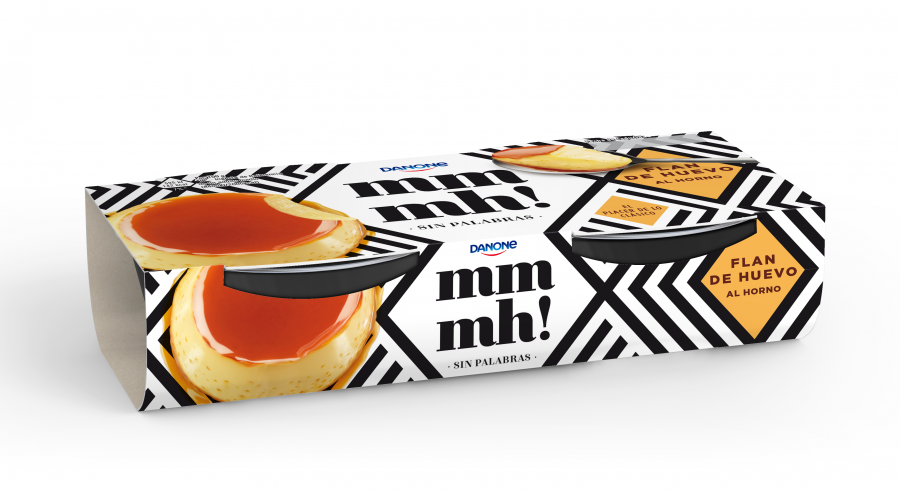 Pensando en las nuevas generaciones, Danone lanza al mercado Mmmh!, una nueva y moderna familia de postres que incluye siete variedades, cuatro flanes y tres mousses.