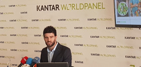 Florencio García, Iberia Retail & Petrol Sector Director de Kantar Worldpanel, durante la presentación.
