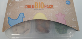 En la imagen, prototipo del sistema de envase Childbiopack.