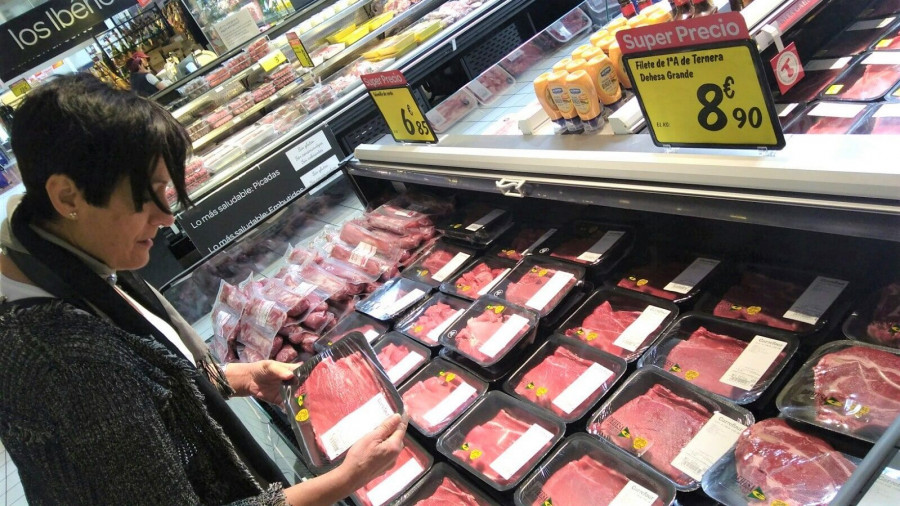 En total en 2017 se ha servido a Carrefour 150.000 de kilos de carne.