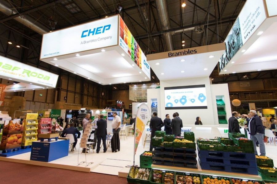 Es el quinto año consecutivo en el que Chep participa en Fruit Attraction Fair y el cuarto que lo hace conjuntamente con Ifco, ambas compañías pertenecientes al Grupo Brambles.