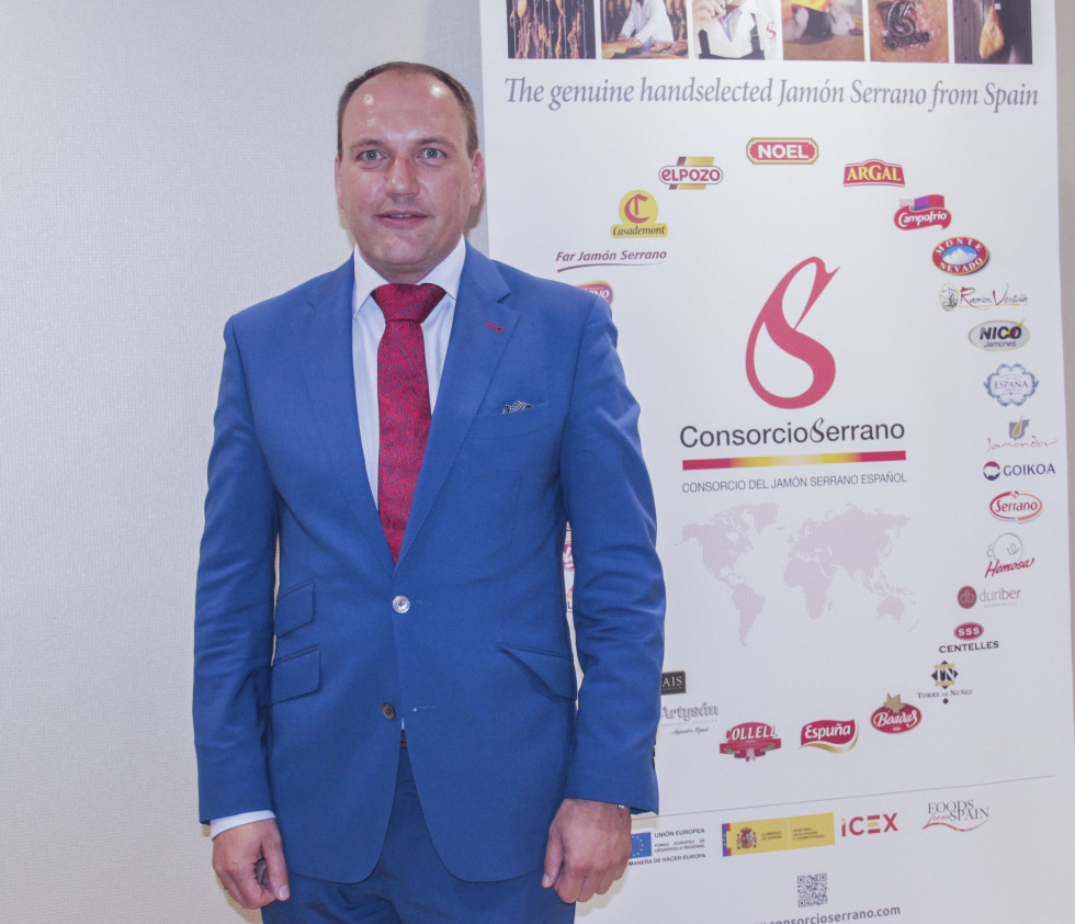 Miguel Ángel García es director de Marketing y Promoción del Consorcio del Jamón Serrano Español